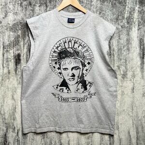 VTG 90s Phat Farm Muscle Shirt XL Sleeveless Elvis Viva Las Vegas Made In USA